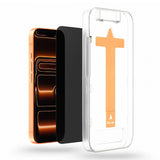 Skynup Magic Box Tempered Glass Screen Protector | High Clarity, 9H Hardness Scratch Resistant, Full Coverage, Military-Grade, Shatterproof, Screen Guard with Ultra Fit Tray