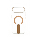 SkynUp Titan Magnetic Kickstand Case Compatible with iPhone 17 Air | Built-in Foldable Stand & Clear Back | Slim Wireless Charging Protection