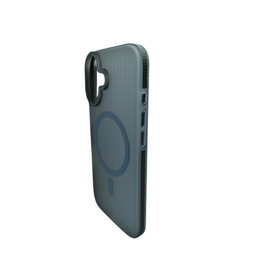 SkynUp Velar Premium Textured Back Cover Case for iPhone 17 | Slim & Stylish Finish | Grey