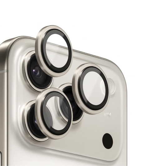 SkynUp Fluted Camera Lens Protector for iPhone 17 Pro / 17 Pro Max | 9H Tempered Glass | Anti-Scratch, HD Clarity & Full Lens Coverage | Easy Installation | Case-Friendly | Silver