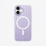 SkynUp Prism Magnetic-Compatible Case for iPhone 17 | Slim Shockproof Cover with Strong Ring Magnet, Dual-Layer TPU+PC Protection & Scratch-Resistant Matte Grip | Purple